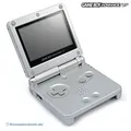 GameBoy Advance - Konsole GBA SP #silber + Stromkabel sehr guter Zustand