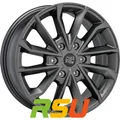 MSW MSW 42 Van matt dark grey 7.5x19" ET52.5 LK6 120 ML 74.56 Alufelgen 19 Zoll