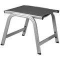 KETTLER BasicPlus Hocker, silber/anthrazit, Alu/Textilene, 0301203-0000