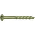 Holzschraube HRK DIN 96 mit Schlitz, Messing blank - 2.0 x 16 mm