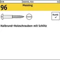 500er PACK(Stk)  000967000020016 Holzschraube DIN 96 Halbrundkopf Schlitz 2 x 16
