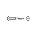 DIN 96 Halbrund-Holzschraube 2x16 Messing blank Schlitz 500 Stk