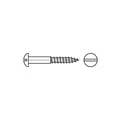 DIN 96 Halbrund-Holzschraube 2x16 Messing blank Schlitz 500 Stk