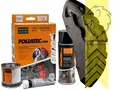 Foliatec Bremssattel Lack Set Farbe Carbon Metallic 2170 + Bremsenreiniger
