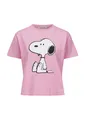 CODELLO Peanuts T-Shirt mit Snoopy-Motiv (DE/NL/SE/PL, Alphanumerisch, M, L, Regular, Regular, pink)