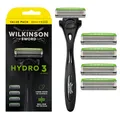Wilkinson Sword Hydro 3 Rasierer +5 Rasierklingen für Männer