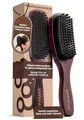 FRAMAR Sleek Bürste Wildschweinborsten - Wildschweinborsten Bürste Haare, Sleek Bun Haarbürste, Boar Bristle Hair Brush, Naturhaarbürste Für Volumen und Glanz - Brauner Samt