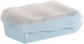 HAN Lernkartei CROCO, A7 quer, pastellblau-transluzent