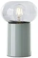 Brilliant Knut 99002/74 Tischlampe E27 25W Grau, Grün