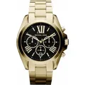 MICHAEL KORS Chronograph BRADSHAW MK5739, Quarzuhr, Armbanduhr, Damenuhr, Herrenuhr, Edelstahlarmband goldfarben