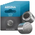 ABSINA 8X CR1/3N Batterie Lithium 3V - DL1/3N Batterie CR 1/3N auslaufsicher & mit Langer Haltbarkeit - CR11108 mit 160mAh - CR1 3N, CR-1/3N, Knopfzelle DL1/3N