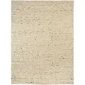 Linea Natura Handwebteppich Neapel, Beige, Textil, Uni, rechteckig, 130x190 cm, für Fußbodenheizung geeignet, beidseitig verwendbar, in verschiedenen Größen erhältlich, Teppiche & Böden, Teppiche, Moderne Teppiche