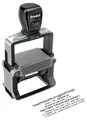 trodat Textstempel, individualisierbar 5206 Edelstahl ohne Logo