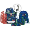 Step by Step 2IN1 PLUS Schulranzen-Set "Soccer Ben", 6-teilig