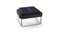 Lampa solarna LED na słupek GreenBlue, 100x100mm, daszek kopertowy, GB128