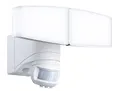 Northpoint LED Batterie Strahler mit Bewegungsmelder Dämmerungssensor Leuchtdauer- und Leuchtkraftregler für Innen und Außen 6000K 2X 450 Lumen weiß