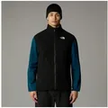 The North Face Fleeceweste 100 Glacier Weste für Herren mit klassischer Label-Stickerei am Schlüsselbein schwarz M (50/52)