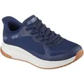 Skechers Ladies Slip-ins BOBS Squad 4 Staple Look Trainers Memory Foam Schuhe