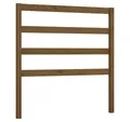 vidaXL Bett Kopfteil Honigbraun 95x4x100 cm Massivholz Kiefer (1-tlg)