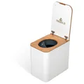 Trobolo SilvaBlœm Trenntoilette Trockentoilette WC Camping Outdoor weiß 1792987