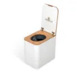 TROBOLO SilvaBlœm Trenntoilette, Weiß