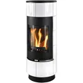 THORMA Kaminofen "Cadiz", weiss, Keramik, 7,5 kW, Zeitbrand geeignet