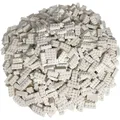 LEGO 2x4 Steine Weiss - Bausteine, Hochsteine - White 3001 Menge 500 Stueck (3001, LEGO Zubehör) (3001)