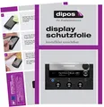 dipos I 2X Schutzfolie klar kompatibel mit Marantz PM7000N Folie Displayschutzfolie