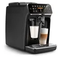 Philips 4300 series EP4341/51, Espressomaschine, 1,8 l, Gemahlener Kaffee, Eingebautes Mahlwerk, 1500 W, Schwarz - Schwarz