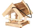 Vogelhaus dobar green label Vogelfutterhaus Candela aus Holz zum Aufhängen, 22x2