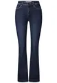 STREET ONE 5-Pocket-Hose Style QR Bootcut.hw.dark blue