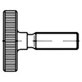 TOOLCRAFT 112077 Rändelschrauben M5 16mm DIN 653 Stahl 50St.