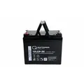 Q-Batteries 12LCP-36 | 12V 36Ah Blei Akku Zyklentyp AGM Deep Cycle VRLA
