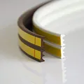 100m GUMMIDICHTUNG E-Profil WEIß 9mm selbstklebend Fensterdichtung Türdichtung Gummi Dichtung Dichtungsband Profildichtung