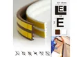 DQ-PP Türdichtband DQ-PP Fensterdichtung, 100 Meter, Profil D,E,I,P,V, selbstklebend, E-Profil, D-Profil, I- Profil, P-Profil, V-Profil