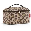 Reisenthel Kosmetiktasche Beautycase leo macchiato, Braun, Schwarz, Kunststoff, Textil, 27x18x17 cm, Freizeit, Wellness, Körperpflege, Kosmetik