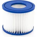 MidGard Ersatz Filterkartusche kompatibel mit Bestway Pool VI Filter für Miami, Monaco Lay-Z-Spa, Vegas, Palm Springs, Flowclear Pool, ersetzt die...