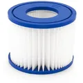 MidGard Pool-Filterkartusche Ersatz Filter VI PATRON ersetzt die Originalkartusche 58323 f. Bestway, Zubehör für Bestway 58323, Lay-Z-Spa, Miami, Vegas, Monaco, Paris, Hawaii, Palm Springs, und vielen anderen Pools und Whirlpools, Pool 6 Filter für Miami Monaco Lay-Z-Spa Vegas Palm Springs Flowclear
