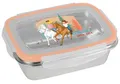 Brotdose Bibi & Tina Abenteuer 850ml Edelstahl | Brotbox | Lunchbox | Pferde | luftdicht | lebensmittelecht | GEDA Labels