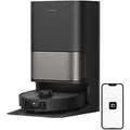 Dreame L40s Pro Ultra Staubsauger Roboter, selbstreinigende Ausfahrbare Wischmopps,19000Pa Saugkraft,Detangling DuoBrush,Hindernisvermeidung, Schwarz - Schwarz