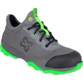 WÜRTH MODYF Sicherheitsschuhe S3 Ecofresh ESD in grau grün - Arbeitsschuhe für Herren und Damen - metallfrei & wasserabweisend - in der Größe 40