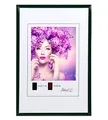 IDEAL TREND New Lifestyle Kunststoff Bilderrahmen Kunststoffrahmen Bildhalter Bildträger: Farbe: Grün | Format: 13x18