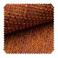 novely® LANZ Premium Möbelstoff mit Schwerem Webcharakter - Grob Gewebter Polsterstoff - Struktur-Stoff in 15 Farben - Pflegeleichte Meterware 1lfm | Farbe: 13 Terrakotta