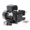 Wiltec Heizöl- und Dieselpumpe 230V 750W 100l/min, Selbstansaugende Umfüllpumpe mit 3 m Ansaughöhe und Rückschlagventil, Absaugpumpe