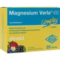 MAGNESIUM VERLA 400 Waldbeere Direkt-Granulat 25 St. PZN 18263852