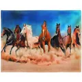 YISUMEI Bedruckte Kuscheldecke Wüste Pferd Decke Flauschig Weich Fleecedecke 150x200 cm