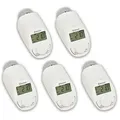 Eqiva 5er-Set BLUETOOTH® Smart Heizkörperthermostat, mit App-Steuerung