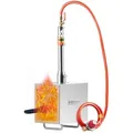 VEVOR Tragbare Propan-Schmiede 1 Brenner Schmelzofe Kit Quadratisch 1427°C