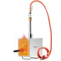 Tragbare Propan-Schmiede 1 Brenner Schmelzofe Kit Quadratisch 1427℃