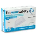 Dr. Kuechler Medical® 25 Stück Wundpflaster steril, besonders hautfreundlich, sensitiv, 10x15cm